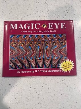 Vintage Magic Eye Book